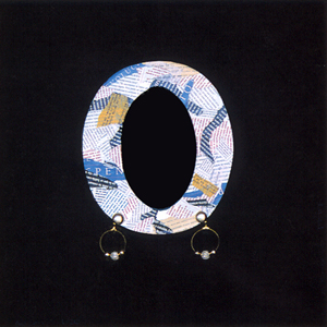 Adorno Poesía Visual · Collage · 1998 · 50 x 50 cm.
