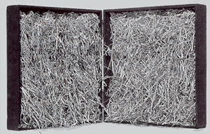 Escritura deshilachada - Libro objeto Bartolomé Ferrando 1989