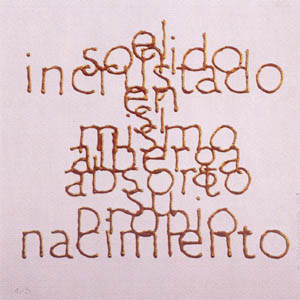 Escrituras superpuestas de Bartolomé Ferrando - El sonido... 2001