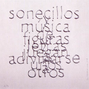 Escrituras superpuestas de Bartolomé Ferrando - Sonecillos... 2001